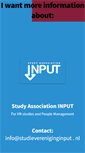 Mobile Screenshot of inputenoutput.nl